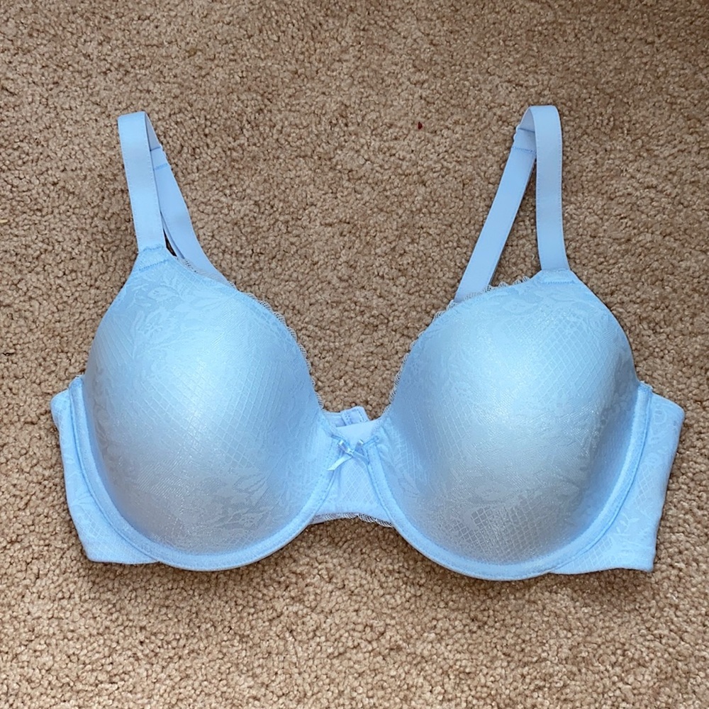 Light Blue Wired Bra